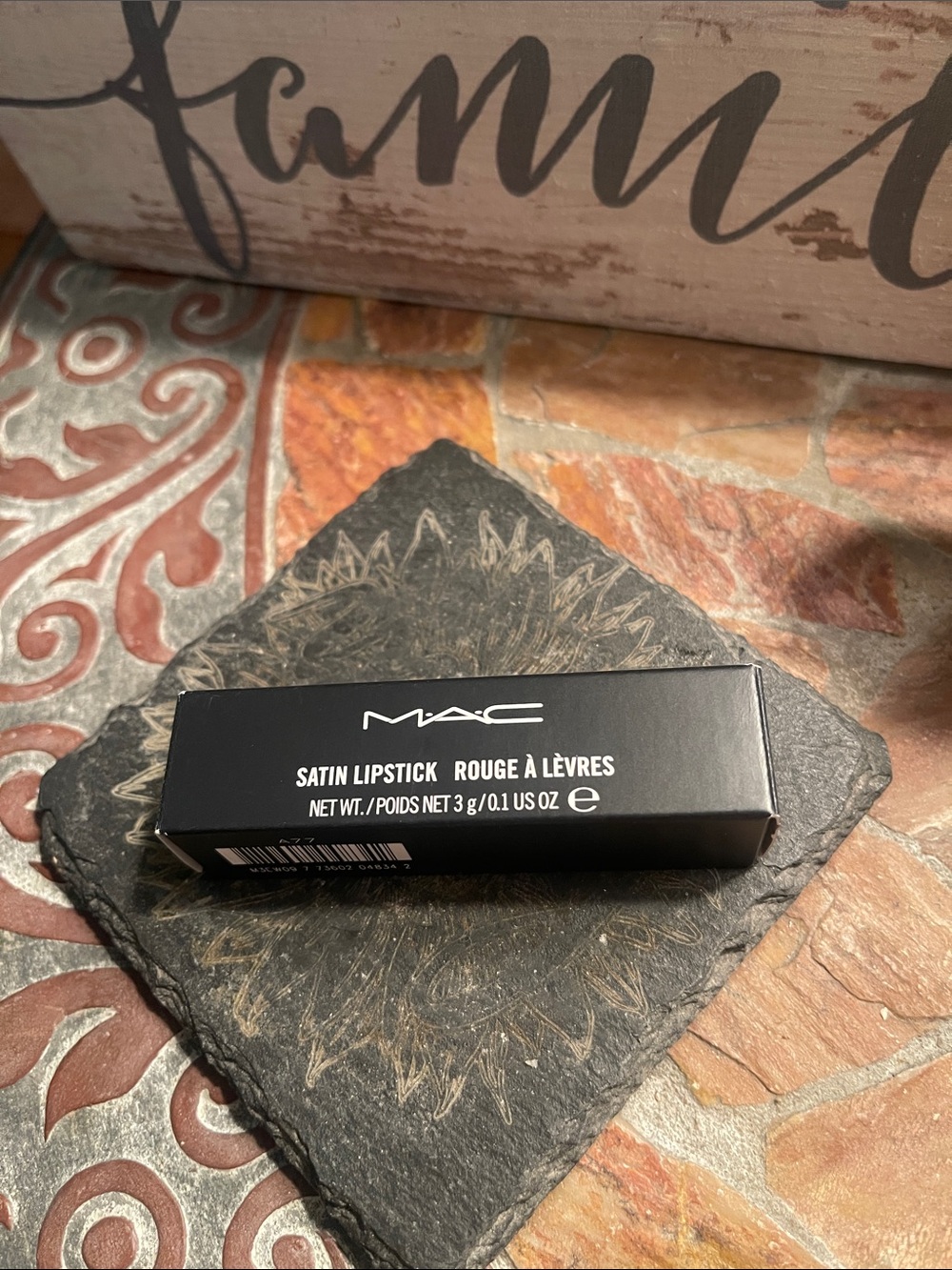MAC Cosmetics Satin Lipstick Box - Cyber- NWB